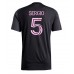 Inter Miami Sergio Busquets #5 Bortedrakt 2025-26 Korte ermer